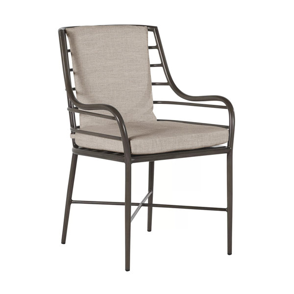 Summer Classics Carmel Patio Dining Armchair with Cushions Wayfair